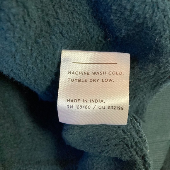 Pact 100% Organic Cotton Pullover Hoodie Unisex Size Small - Picture 6 of 12